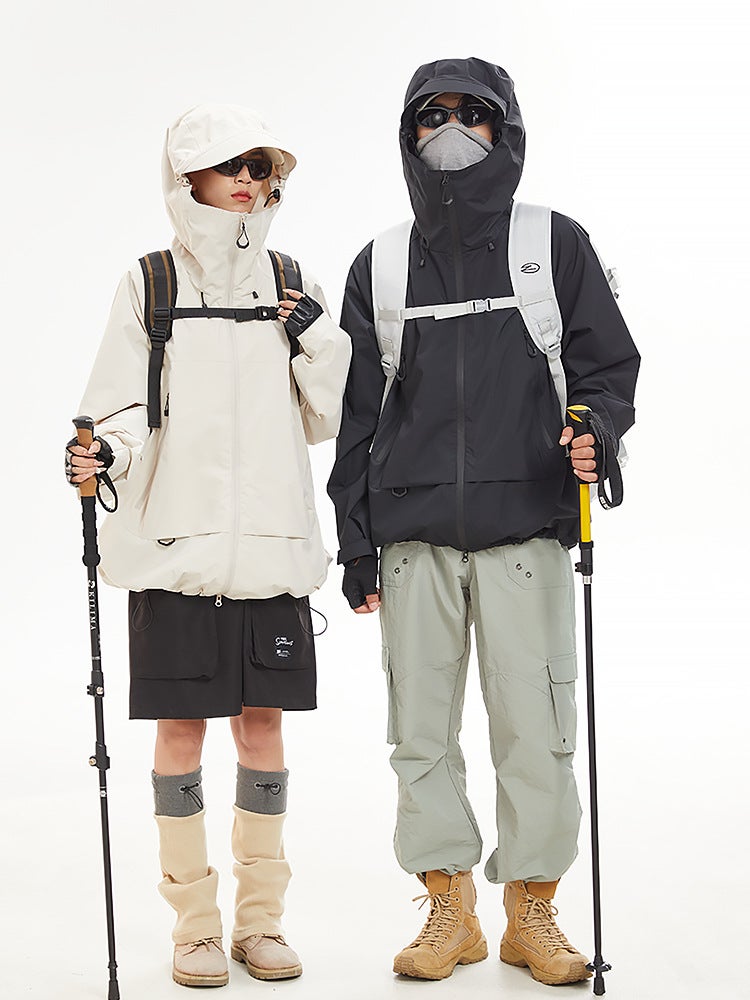 Bx He Tong Hooded Waterproof Jacket – Unisex Autumn Cardigan for Outdoor Activities - Image 5